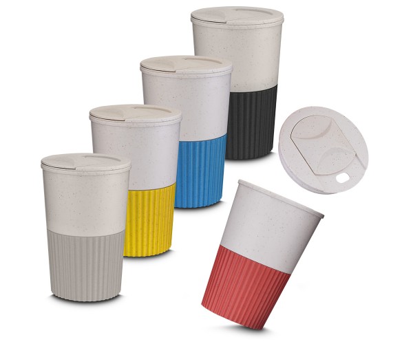 Copo Plástico em Fibra de Trigo 400ML  personalizado  - CO022
