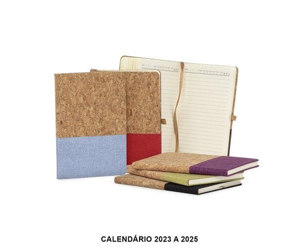 Caderneta A5 Cortiça  Personalizada - 18112