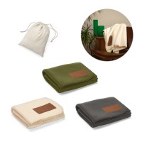 Manta em tecido polar, 100% poliéster reciclado (100% rPET) Personalizada - 99154