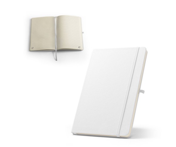 Caderno A5 de capa dura em PET 100% reciclado  14 x 21cm personalizada -93653