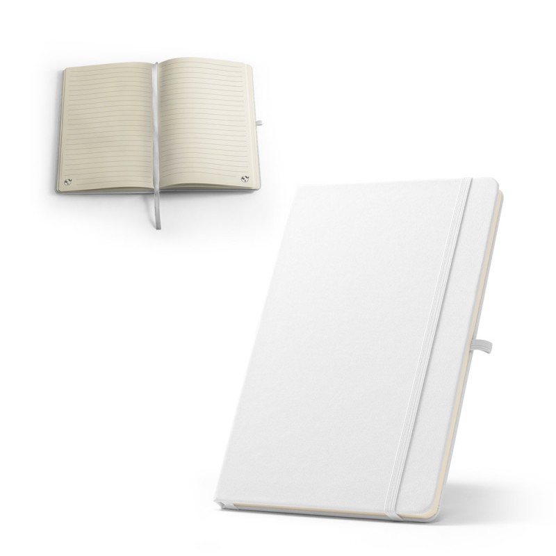 Caderno A5 de capa dura em PET 100% reciclado  14 x 21cm personalizada -93653