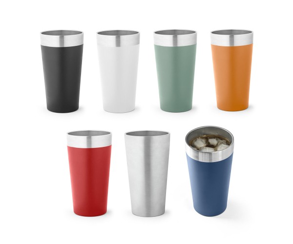 Copo térmico de viagem em aço inox 540 mL  Personalizado - 94267