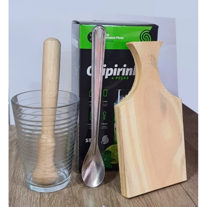 Kit Para Caipirinha 4Pçs - KQP