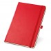 Caderno tipo moleskine 14 x 21cm  Folhas pautadas e personalizadas -93491 