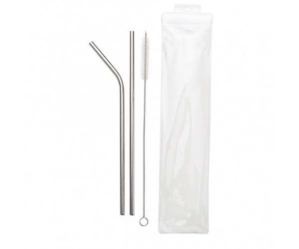 Kit Canudos e Escova de Limpeza Personalizado - 14201P(Packing)