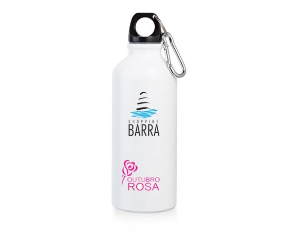 Squeeze de alumínio personalizado para Outubro Rosa  - 94623-1-7