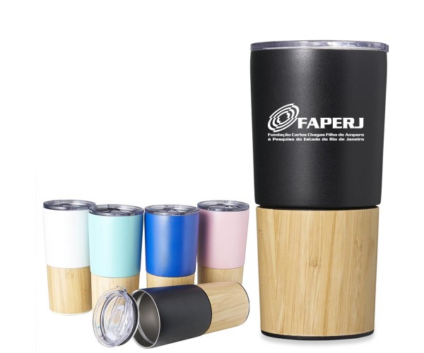 Copo Térmico Bambu 600ml  personalizado   -04084