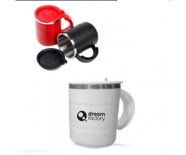 Caneca Inox e Plastica 400 ML   Personalizada   - 141883