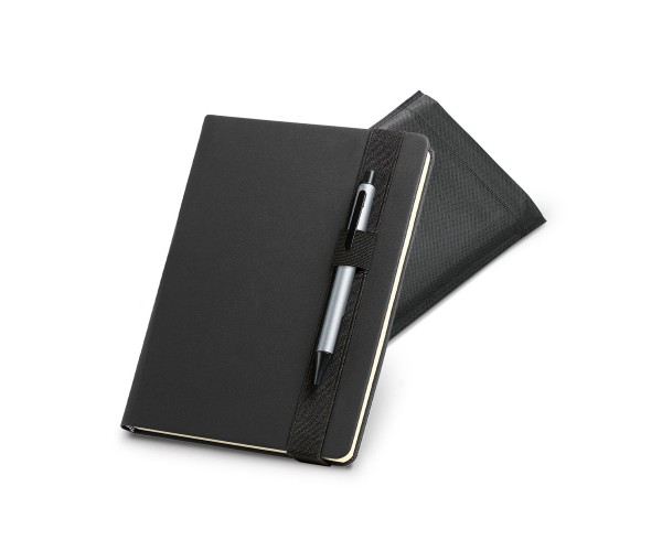 Caderno tipo moleskine personalizado  - 93789