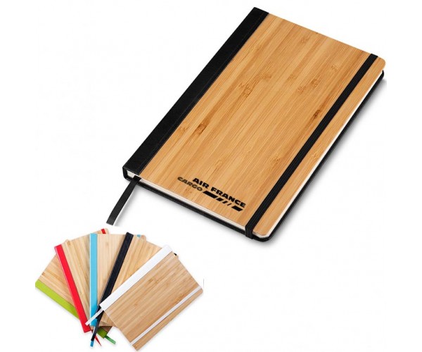 Caderno  de anotações Ecológico com Caneta 20,5x13,1cm personalizado - CAD007