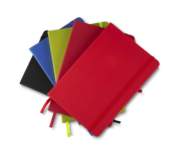 Caderno Médio Tipo Moleskine Personalizado - CAD004