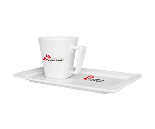 Xícara De Café com Pires  Personalizada  -010403