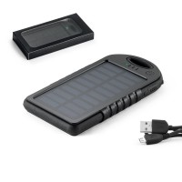 Carregador Portátil / Power Bank Solar Personalizado - 97371