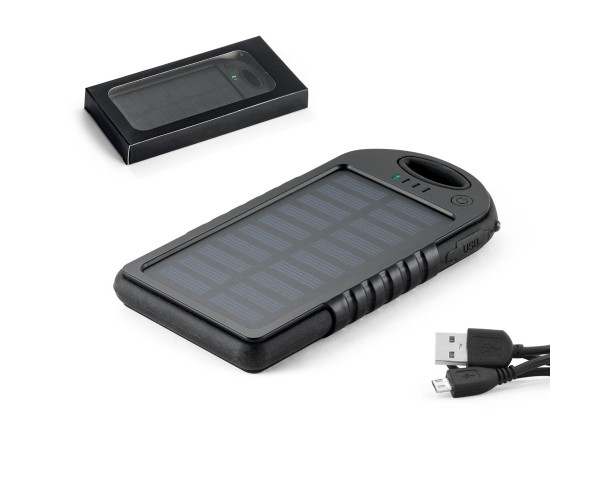 Carregador Portátil / Power Bank Solar Personalizado - 97371