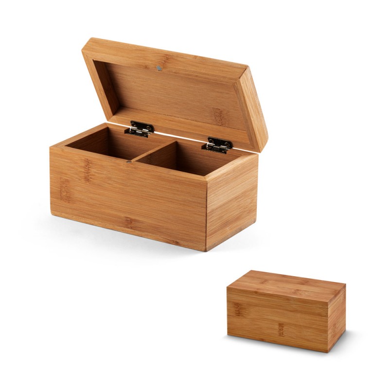 Caixa de Chás em Bambu Personalizada - 93977