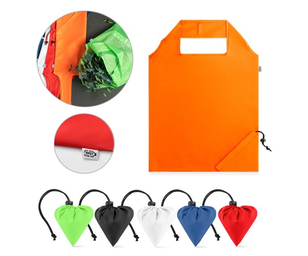 Sacola Dobrável rPET Personalizada - 92930