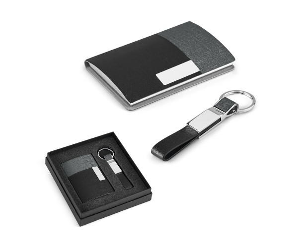 Conjunto de Chaveiro e Porta Cartão Personalizado - 93314
