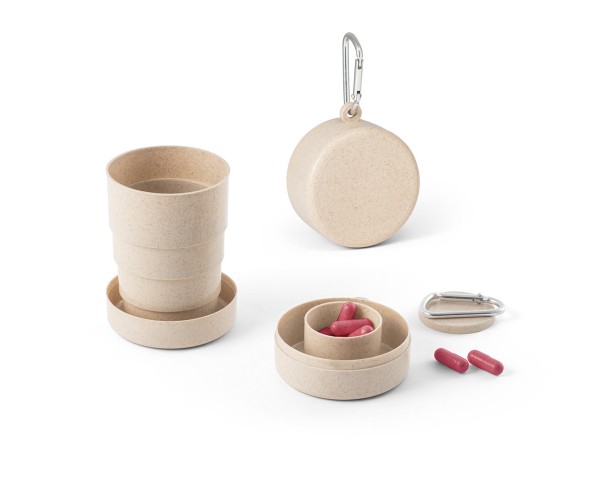 Copo de Bambu Retrátil Personalizado de 210mL - 94769