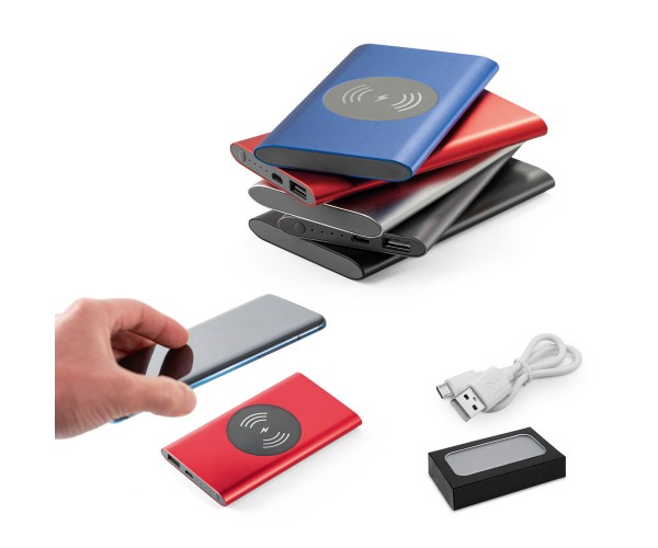 Carregador Portátil / Power bank e carregador por indução personalizado - 57078