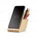 Carregador Wireless em Bambu Personalizado - 57940