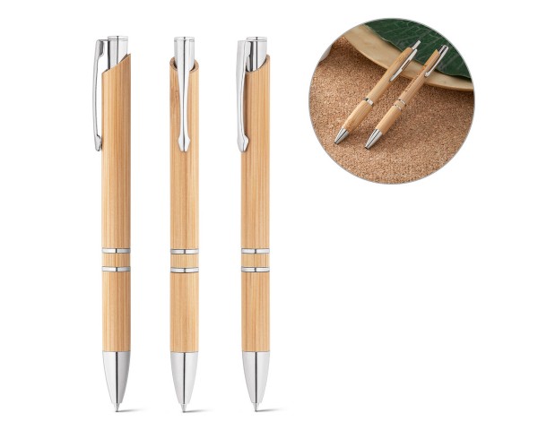 Caneta Bambu Personalizada  - 81011