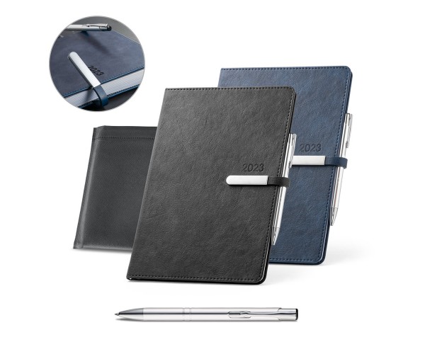 Agenda com Caneta Personalizada