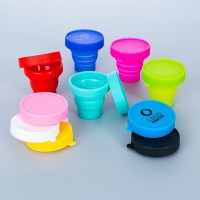 Copo Retrátil de Silicone 150ml Personalizado - 18578