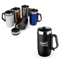  Caneca Inox  com Parede Dupla 275ml  Personalizada  -18623