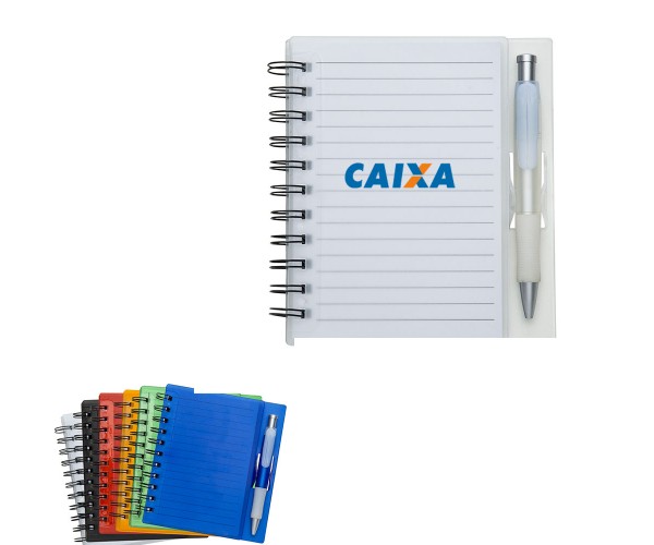 Bloco de Anotações com Caneta Personalizado - 11193
