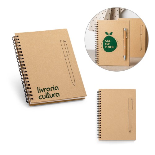 Caderno Ecologico 13x 18 CMC Personalizado - 93419