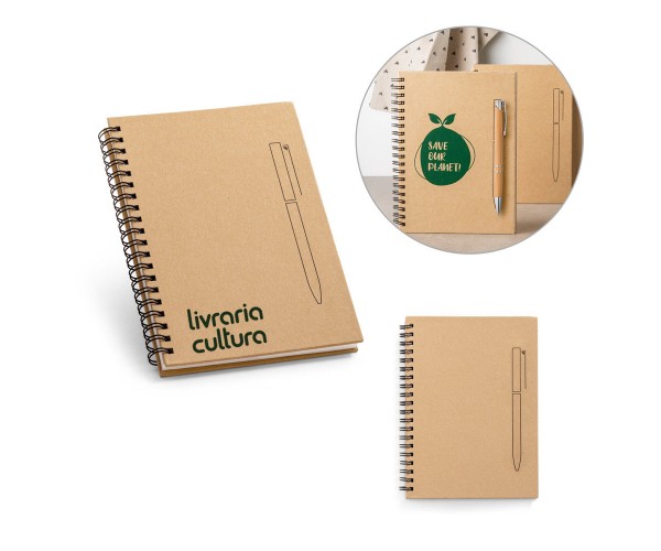 Caderno Ecologico 13x 18 CMC Personalizado - 93419