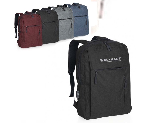 Mochila de Nylon USB 20L  Personalizada -01316 