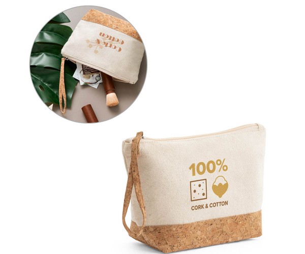 Necessarie de higiene pessoal Detalhe em Cortiça Personalizada - 92735