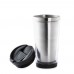 Caneca Inox 500ml Porta Foto Personalizada  -14432 