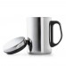  Caneca Inox  com Parede Dupla 350ml  Personalizada  - 14421