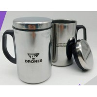  Caneca Inox  com Parede Dupla 350ml  Personalizada  - 14421