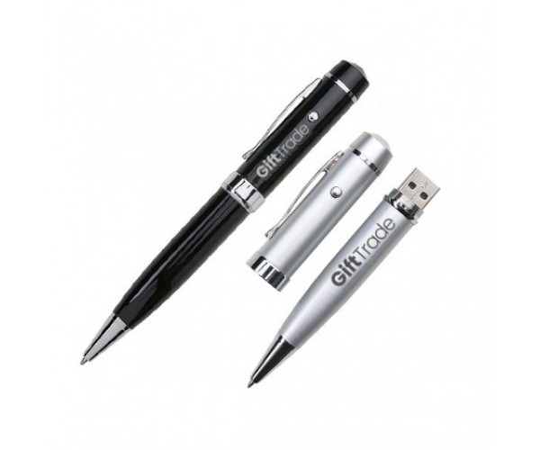 Caneta Pen Drive 8GB e Laser Personalizada-007V2-8GB