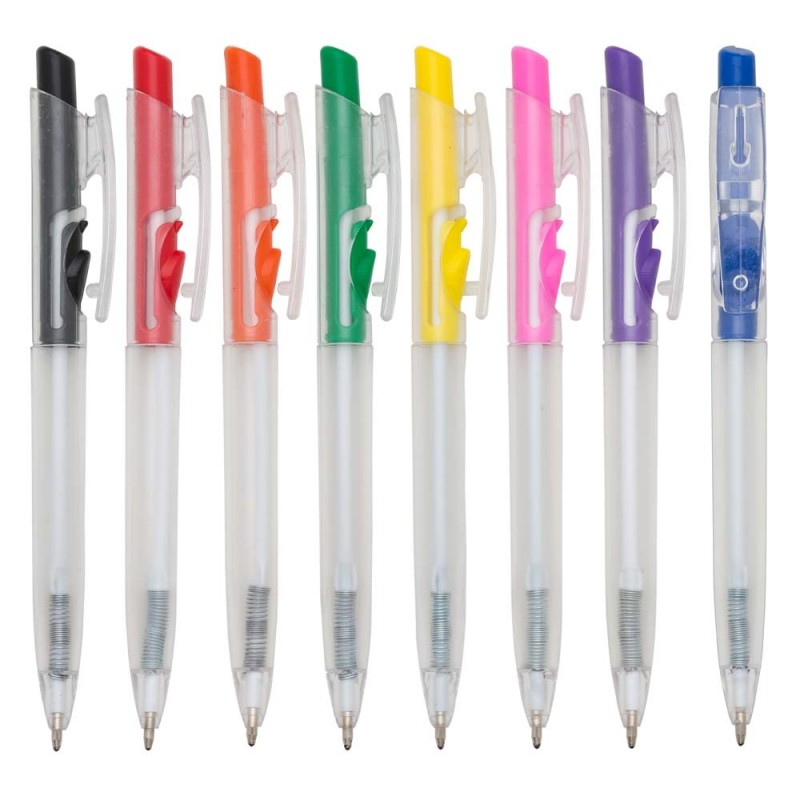  Caneta Plástica Personalizada 