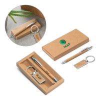 Kit Caneta e Chaveiro Ecologico Personalizado  - 93324