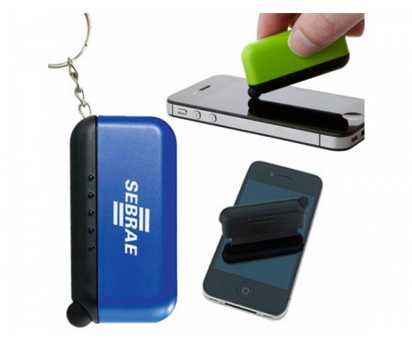 Chaveiro Plástico Limpador e Touch Personalizada-12739