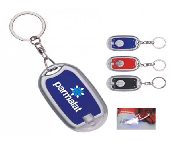 Chaveiro Plástico Lanterna Personalizado -11860