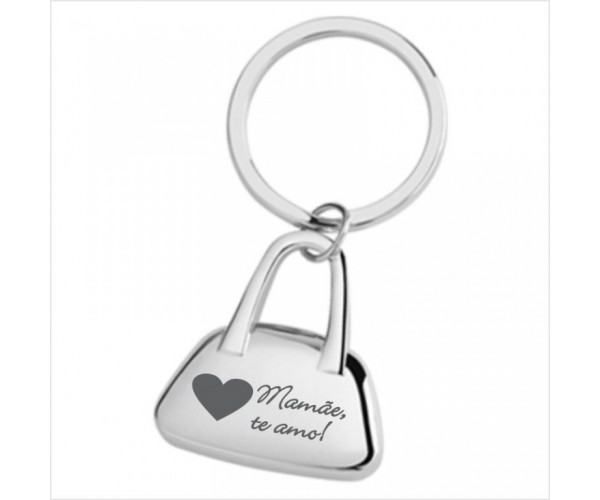 Chaveiro Metal Bolsa Personalizado para o dia das mães 11944-2