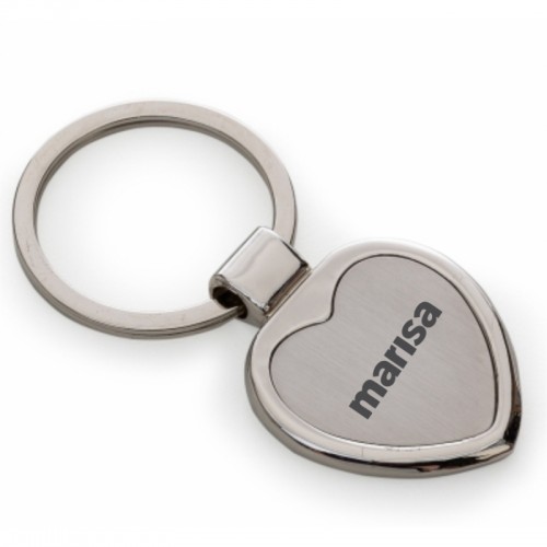  Chaveiro Formato coração  Metal Personalizado - 03194