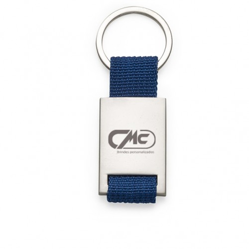 Chaveiro Metal com Nylon Personalizada-4489-LIG