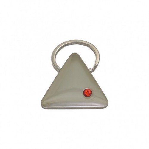 Chaveiro de Metal Triangular Personalizada-P@11628