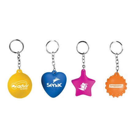 Chaveiro anti-stress personalizado -CHC01