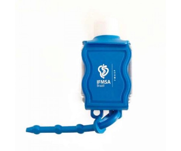 Chaveiro Porta Álcool Gel Personalizada-14478P