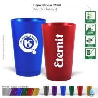 Copo Plástico 320 ml Personalizado  -136