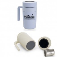 Caneca Térmica 500ml com Display LED  - 18641
