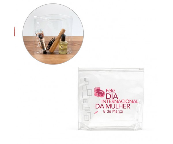 Bolsa de cosméticos Personalizada dia das mulheres - 92722